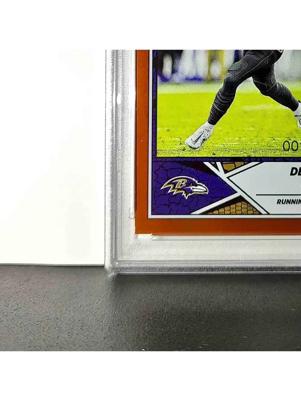 Derrick Henry 2024 Panini Sticker Collection 001/049 #63 Bronze Foil PSA 9 Mint